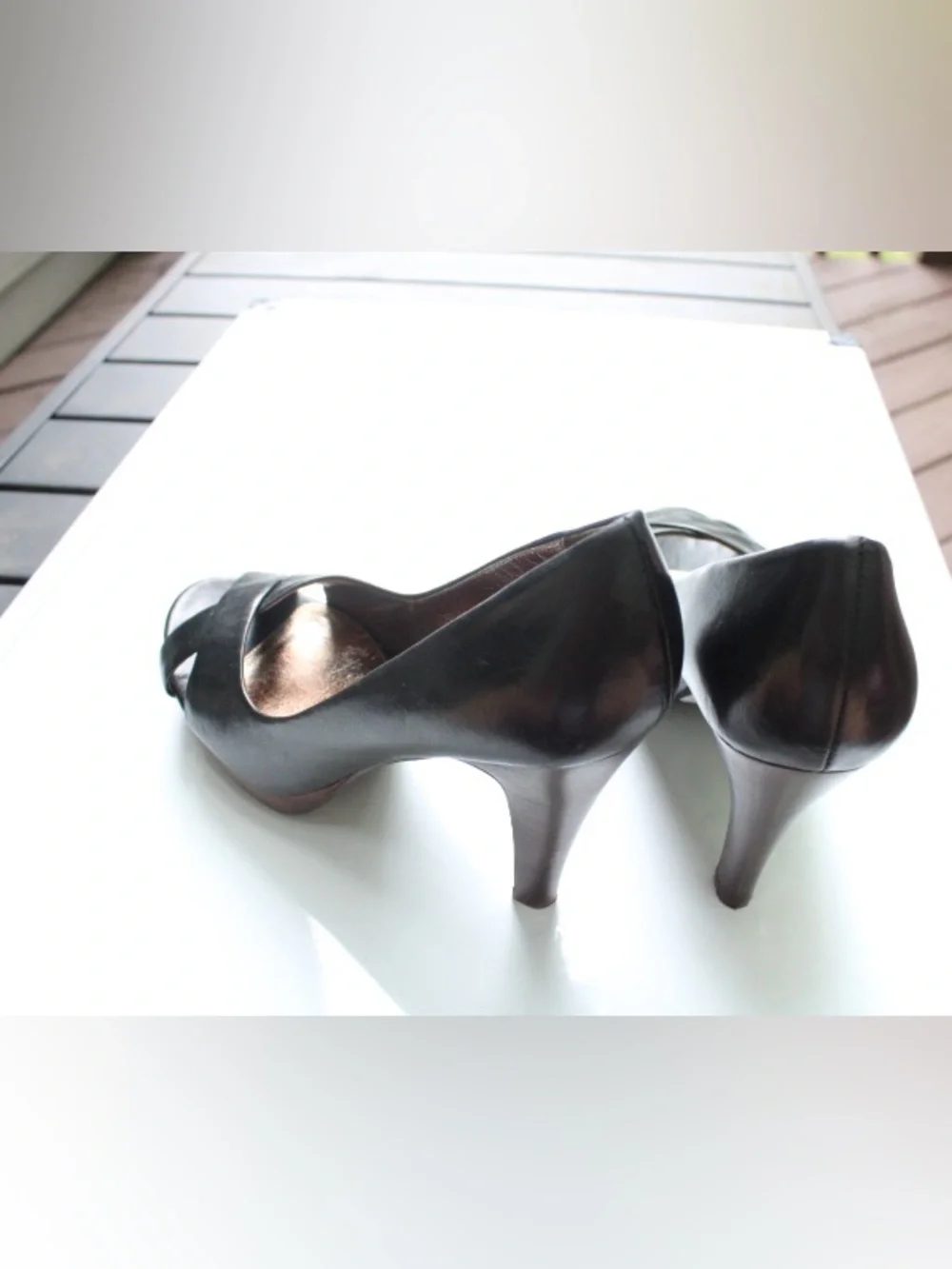 Steve Madden Prowl peep toe pumps